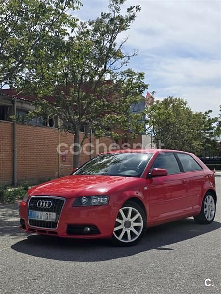 Usado Audi A3 S-Line 140 HP (102 kW) 2008 Vermelho Citadino