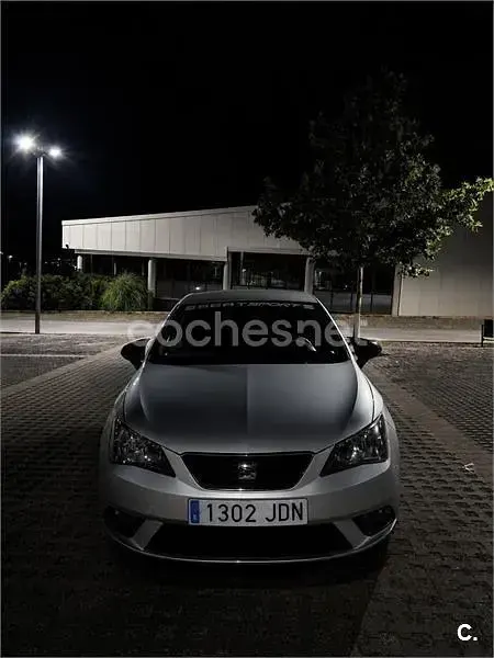 Usado Seat Ibiza FR 105 CV (77 kW) 2015 Gris / plata Berlina