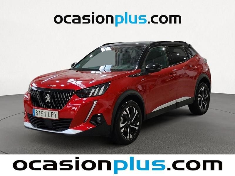 Rojo Usado 2021 Peugeot 2008 GT SUV | 14.728 € (Buen precio) - Imagen 1/4
