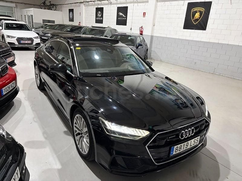 Usado Audi A7 S-Line 231 CV (169 kW) 2020 Negro Berlina