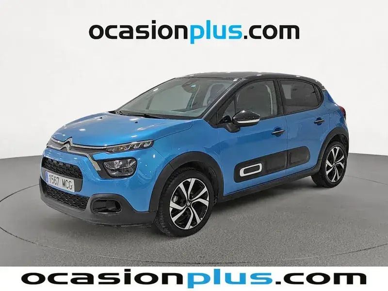 Azul Usado 2022 Citroën C3 Shine Utilitario | 12.637 € (Buen precio) - Imagen 1/4