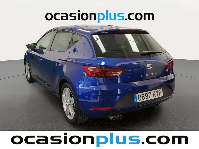 Usado Seat Leon FR 150 CV (110 kW) 2019 Azul Utilitario
