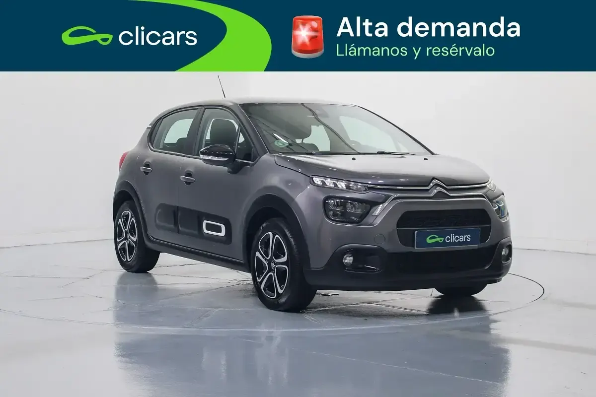 Usado Citroën C3 PureTech 83 CV (61 kW) 2023 Gris Utilitario