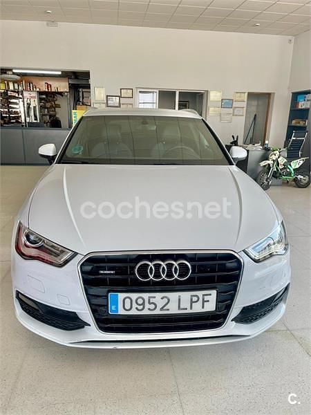 Blanco Usado 2015 Audi A3 Sportback S-Line Berlina | 17.500 € (Un poco caro) - Imagen 1/4