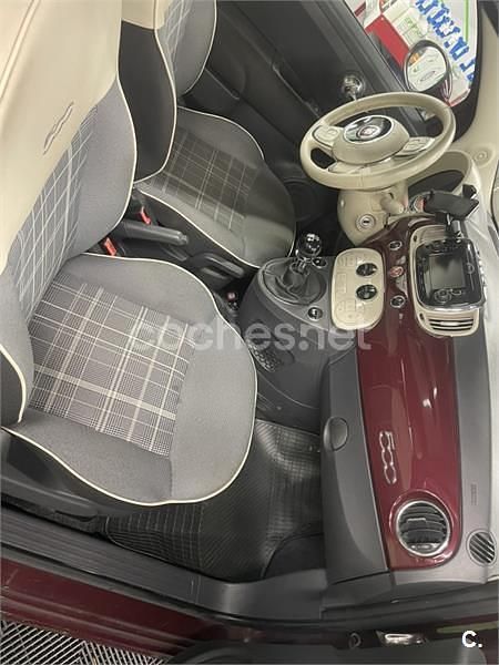 Violeta / lila Usado 2016 Fiat 500 Pop Berlina | 8300 € (Precio justo) - Imagen 1/2