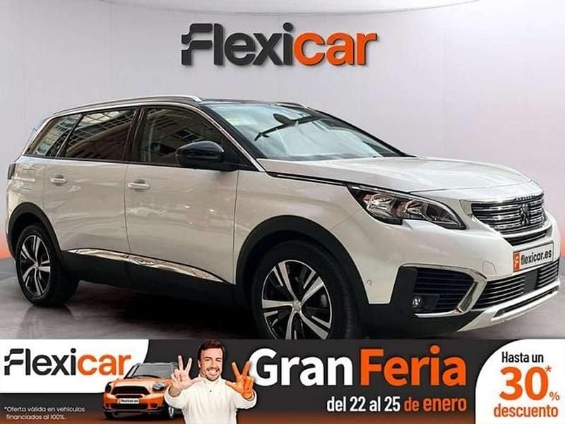 Blanco Usado 2019 Peugeot 5008 Allure Monovolumen | 13.990 € (Buen precio) - Imagen 1/4