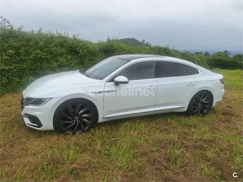 Usado VW Arteon R-line 239 CV (175 kW) 2018 Blanco Utilitario