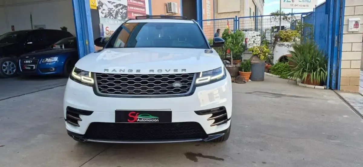 Usado Land Rover Range Rover Velar R-Dynamic 241 CV (177 kW) 2018 Blanco SUV