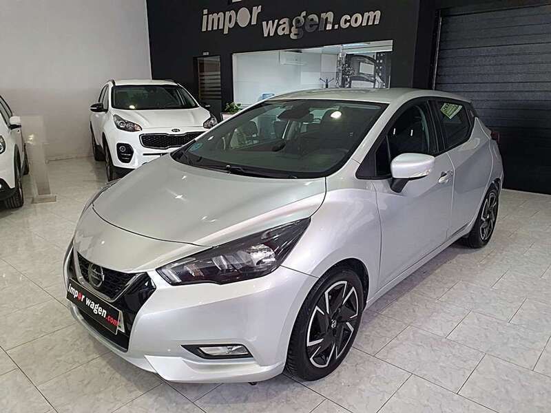 Gris Usado 2023 Nissan Micra Acenta Utilitario | 13.900 € (Precio justo) - Imagen 1/4