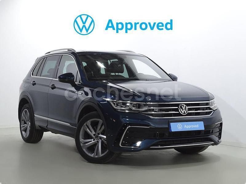 Azul Usado 2021 VW Tiguan R-line SUV | 34.500 € (Precio justo) - Imagen 1/4