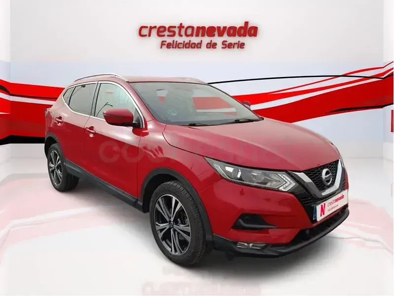 Begagnad Nissan Qashqai Acenta 140 HK (102 kW) 2019 Röd SUV