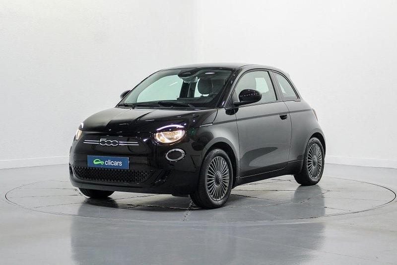 Negro Usado 2022 Fiat 500e Icon Berlina | 16.490 € (Precio justo) - Imagen 1/4