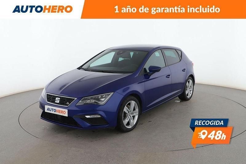 Azul Usado 2020 Seat Leon FR Berlina | 20.299 € (Precio justo) - Imagen 1/3