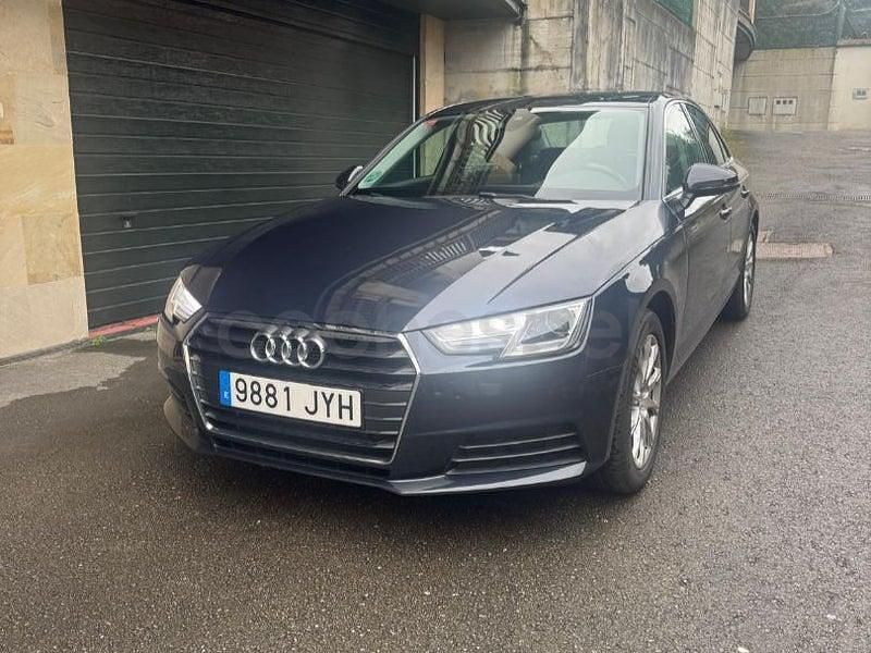 Usado Audi A4 150 CV (110 kW) 2017 Azul Berlina