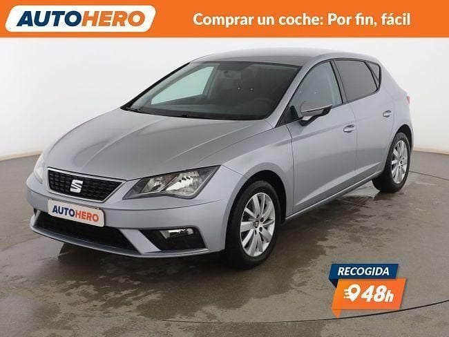 Usado Seat Leon Reference 115 CV (84 kW) 2018 Gris Berlina