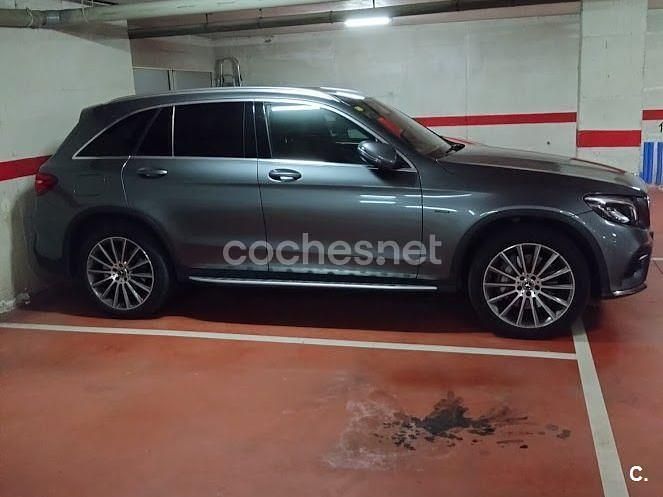 Usado Mercedes GLC350 AMG line 320 CV (235 kW) 2017 Gris / plata SUV