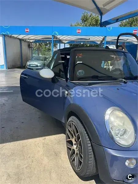 Usado Mini Cooper Cabriolet 116 CV (85 kW) 2005 Azul Descapotable