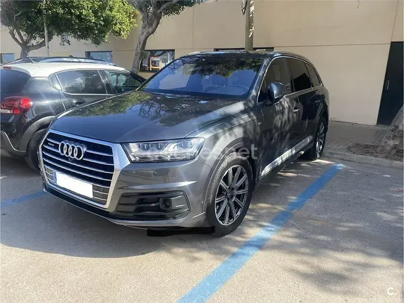 Usado Audi Q7 Sport 272 CV (200 kW) 2016 Gris / plata SUV