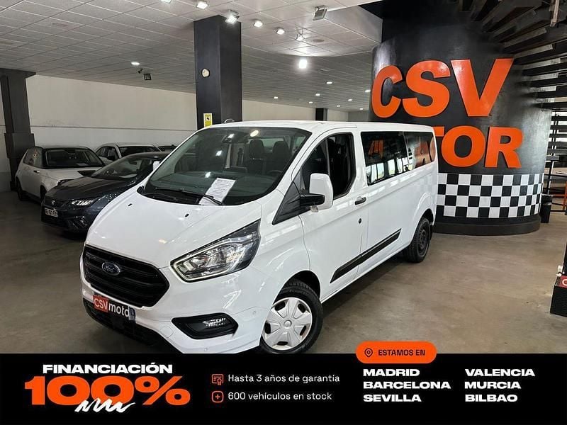 Blanco Usado 2021 Ford Transit Custom Trend Berlina | 19.380 € (Super precio) - Imagen 1/4