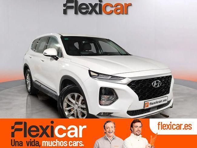 Blanco Usado 2019 Hyundai Santa Fe SUV | 24.490 € (Precio justo) - Imagen 1/4