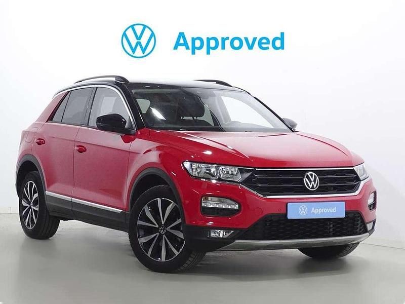 Rojo Usado 2021 VW T-Roc Advance SUV | 20.900 € (Un poco caro) - Imagen 1/4