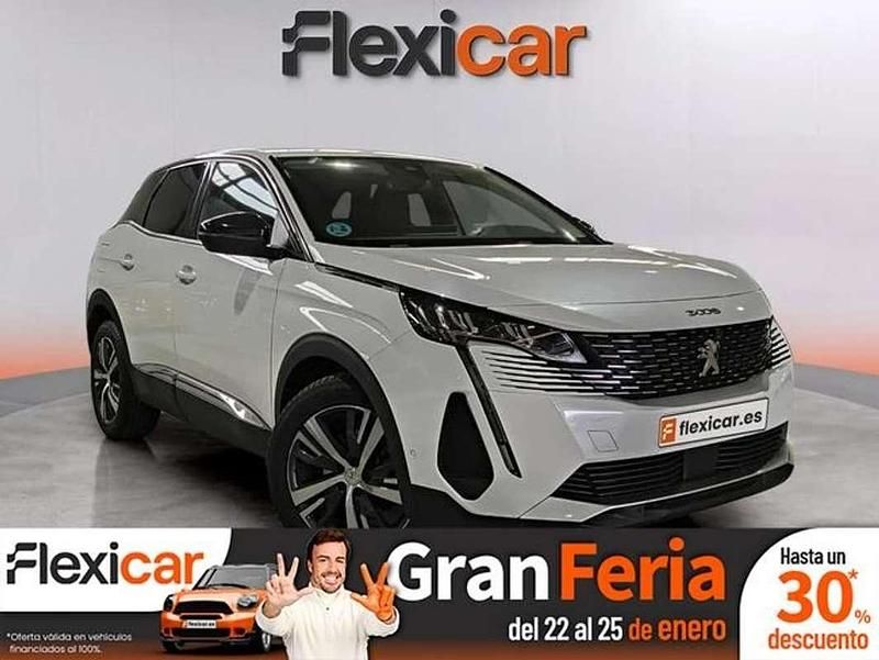 Blanco Usado 2021 Peugeot 3008 Allure Monovolumen | 15.790 € (Buen precio) - Imagen 1/4