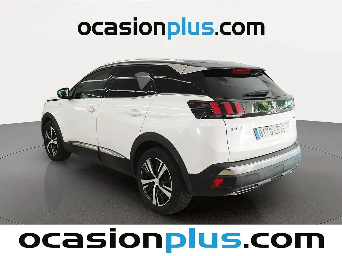 Usado Peugeot 3008 GT-line 131 CV (96 kW) 2019 Blanco SUV