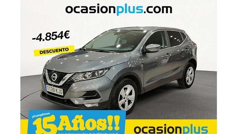 Gris Usado 2018 Nissan Qashqai Acenta SUV | 13.546 € (Super precio) - Imagen 1/4