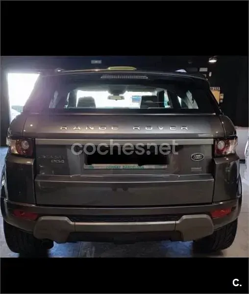 Usado Land Rover Range Rover evoque Pure 150 CV (110 kW) 2014 Gris / plata SUV