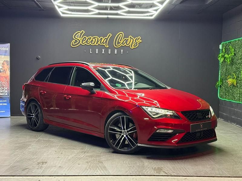Brugt Seat Leon ST CUPRA 300 HK (220 kW) 2017 Rød Stationcar