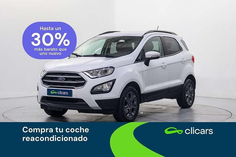 Usado Ford Ecosport Trend 125 CV (91 kW) 2018 Blanco SUV