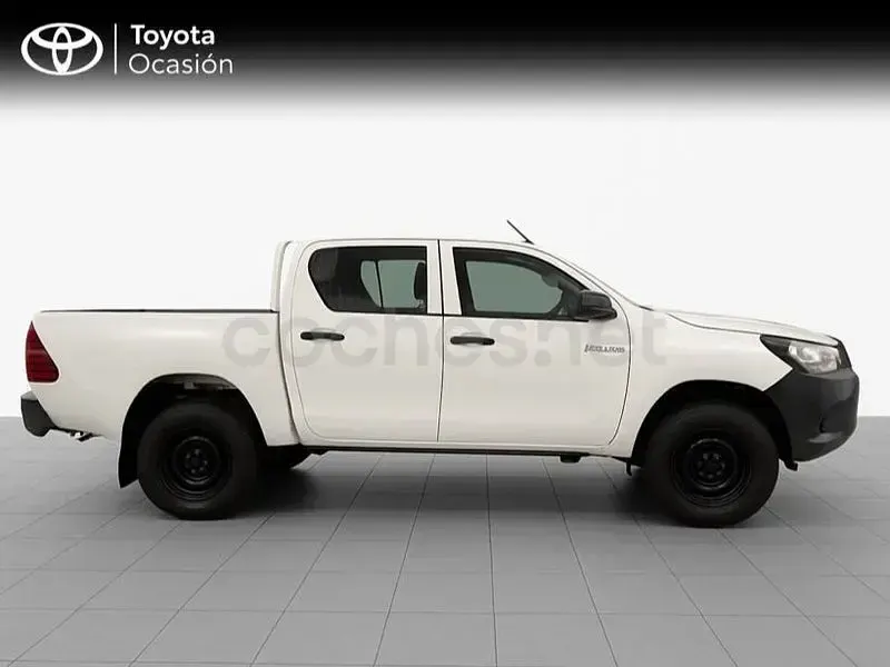 Usado Toyota HiLux 150 CV (110 kW) 2020 Blanco Pickup/Camioneta