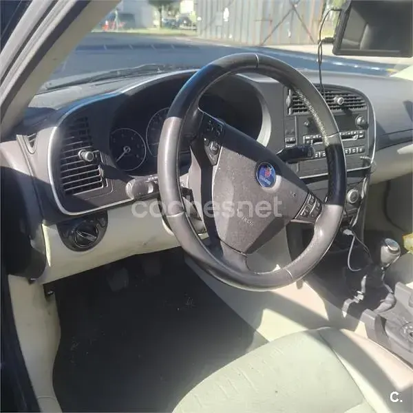 Usado Saab 9-3 Linear 150 CV (110 kW) 2007 Negro Utilitario