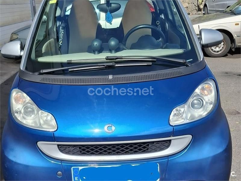 Azul Usado 2010 Smart ForTwo Cabrio Pure Descapotable | 5500 € - Imagen 1/4