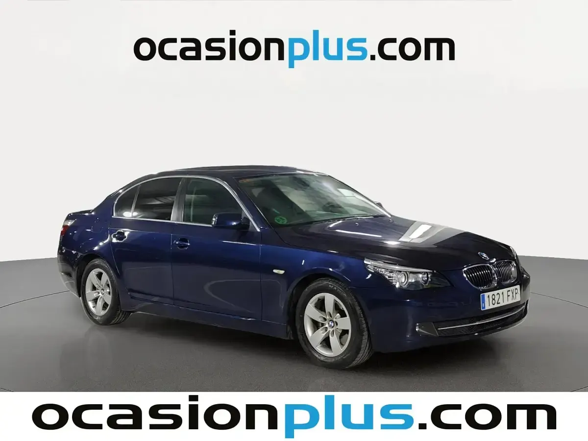 Usado BMW 523 190 CV (139 kW) 2007 Azul Berlina