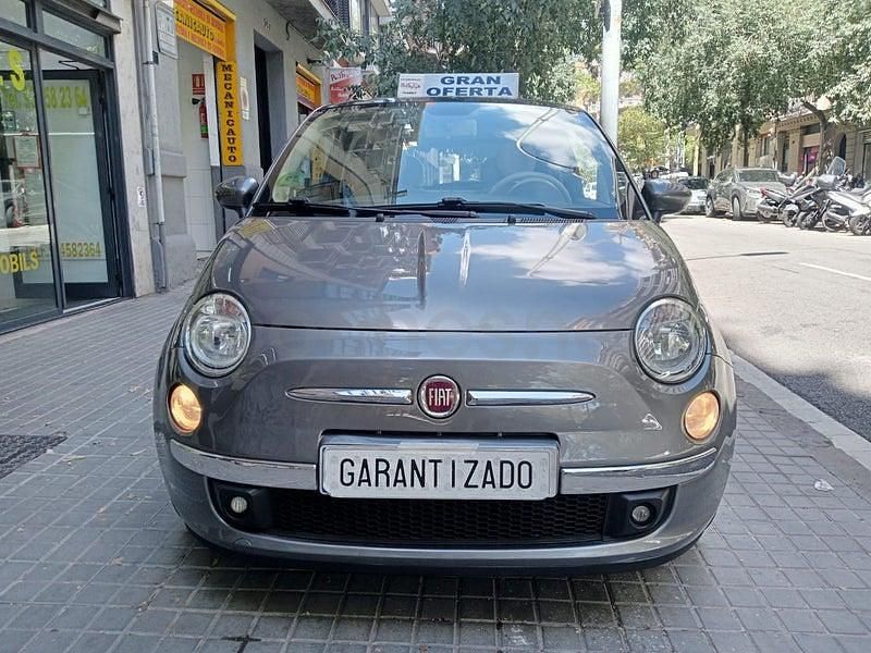 Usado Fiat 500 Lounge 69 CV (50 kW) 2013 Gris / plata Berlina