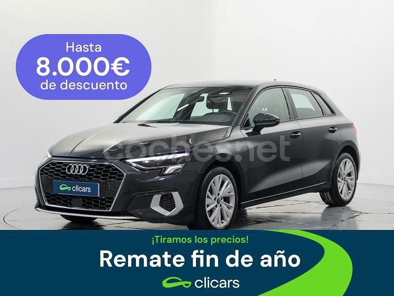 Gris / plata Usado 2021 Audi A3 Advanced Plus Berlina | 26.290 € (Caro) - Imagen 1/4