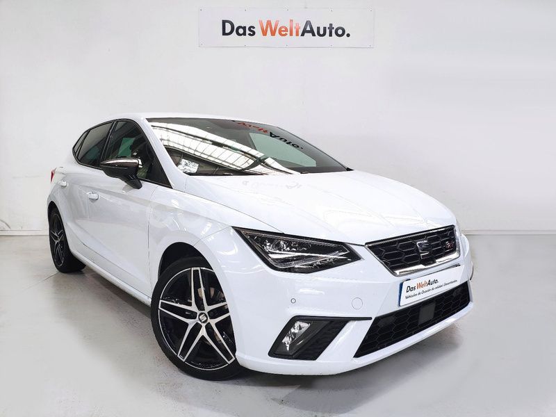 Blanco Usado 2021 Seat Ibiza FR Berlina | 17.990 € (Un poco caro) - Imagen 1/4