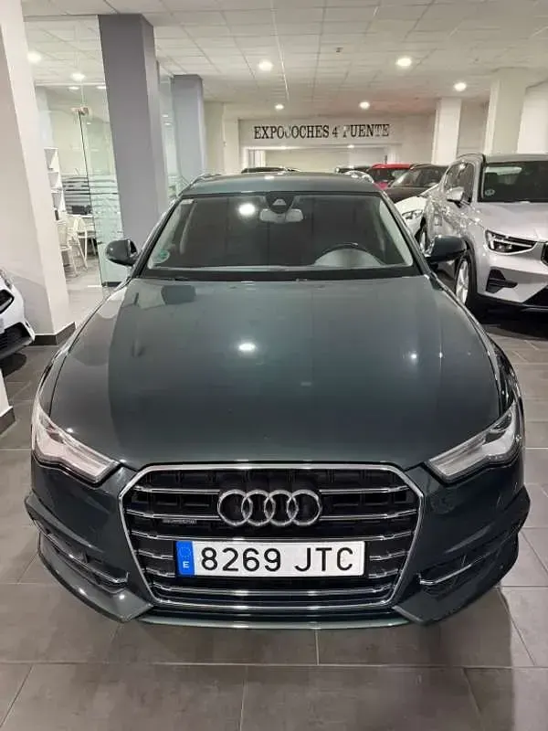 Usado Audi A6 S-Line 272 CV (200 kW) 2016 Negro Familiar