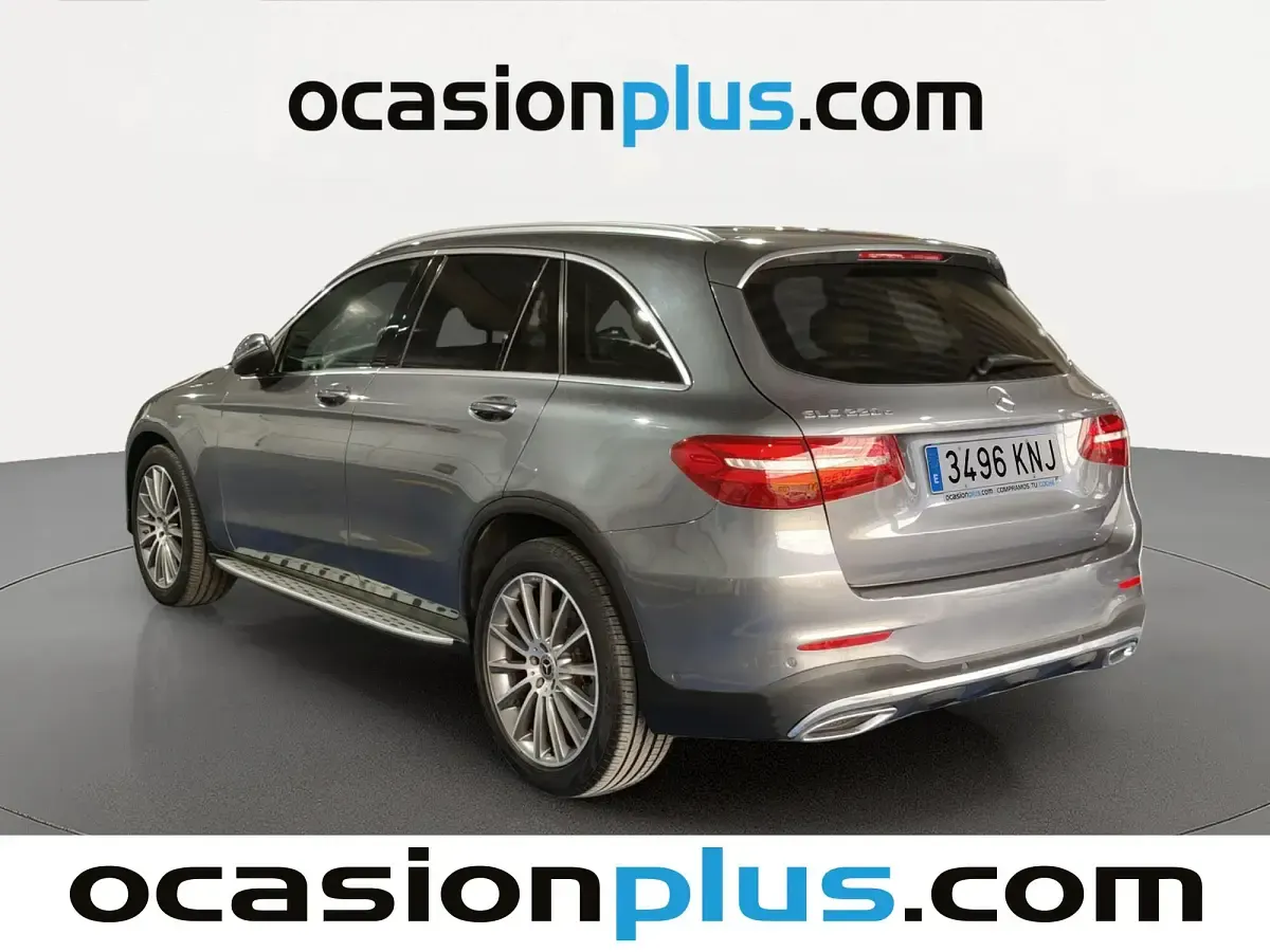 Usado Mercedes GLC250 AMG 204 CV (150 kW) 2018 Gris SUV