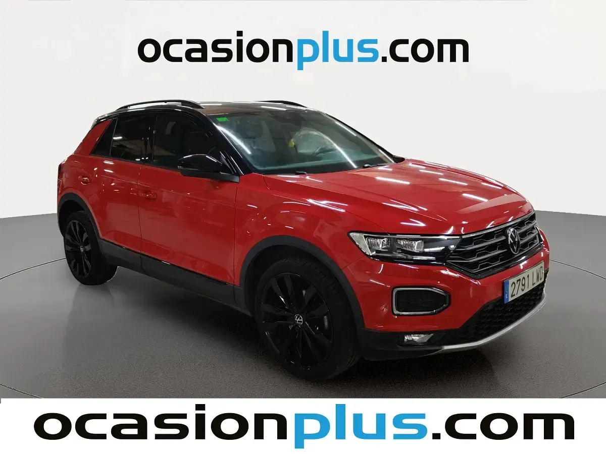 Usado VW T-Roc Sportline 150 CV (110 kW) 2022 Rojo SUV