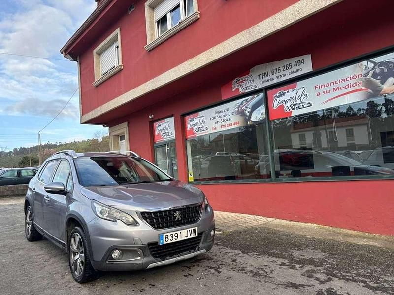 Usado Peugeot 2008 Allure 99 CV (72 kW) 2016 Gris SUV