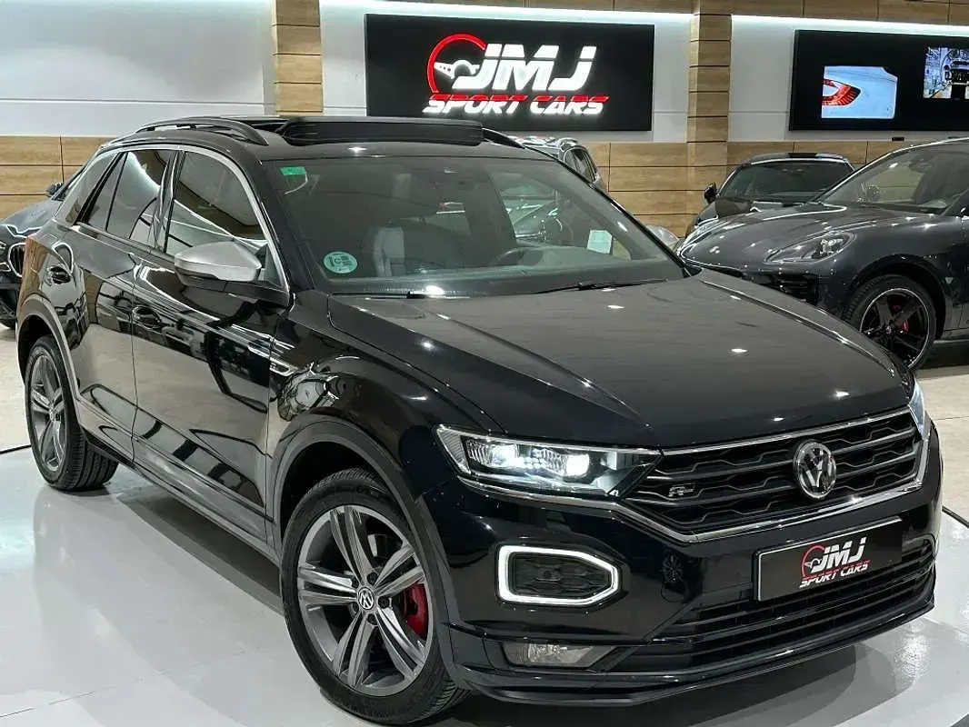 Usado VW T-Roc Sport 150 CV (110 kW) 2020 Negro SUV
