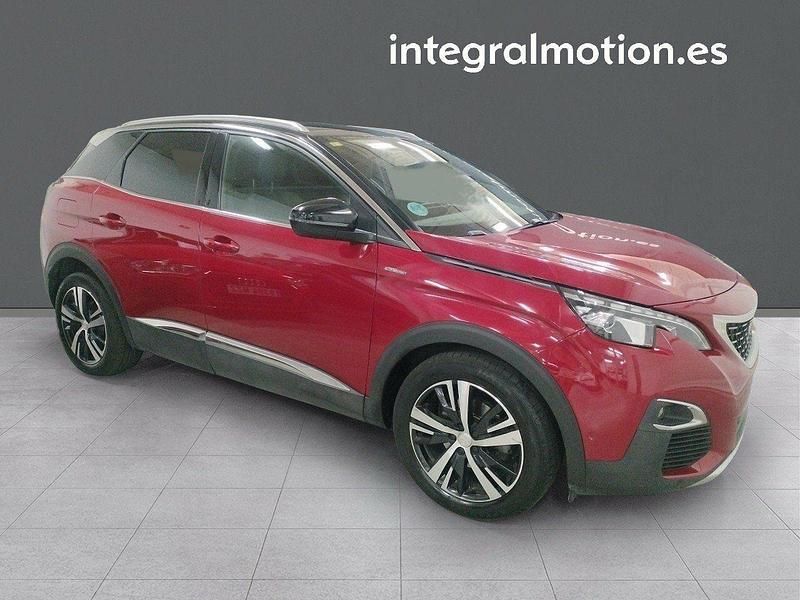 Usado Peugeot 3008 GT-line 130 CV (95 kW) 2018 Rojo SUV