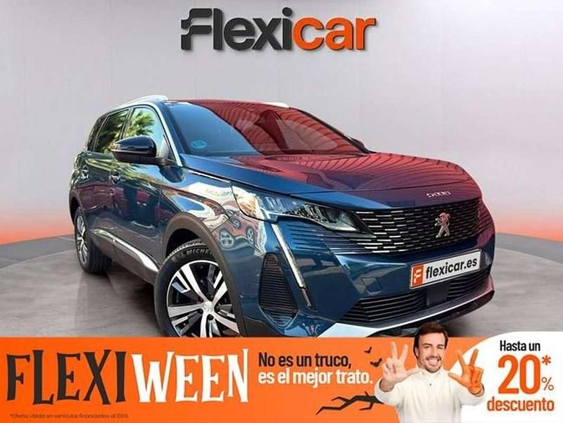 Azul Usado 2023 Peugeot 5008 Allure SUV | 24.290 € (Precio justo) - Imagen 1/4