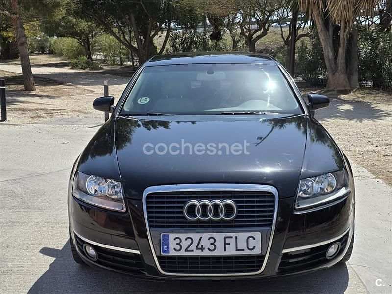 Usado Audi A6 140 CV (102 kW) 2007 Negro Berlina