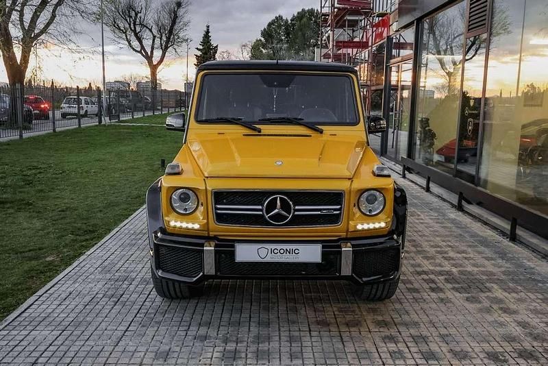 Usado Mercedes G63 AMG AMG 571 CV (419 kW) 2015 Amarillo SUV