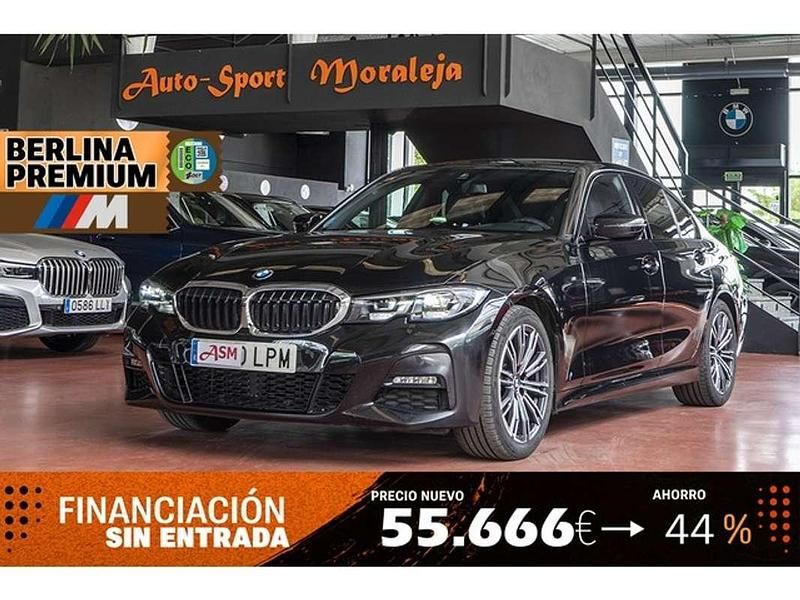 Negro Usado 2021 BMW 318 Shadowline Berlina | 27.400 € (Precio justo) - Imagen 1/4