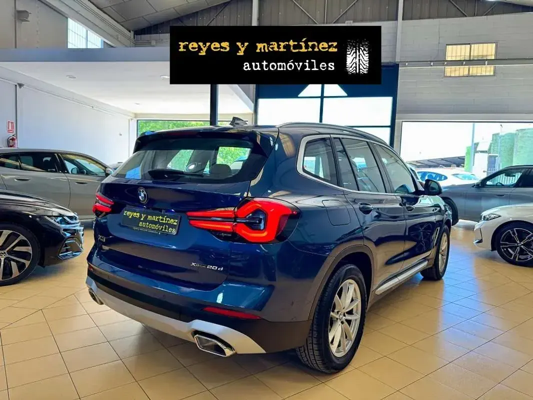 Usado BMW X3 xLine 190 CV (139 kW) 2022 Azul SUV
