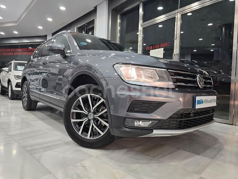 Gris / plata Usado 2019 VW Tiguan Allspace Advance SUV | 22.490 € (Precio justo) - Imagen 1/4